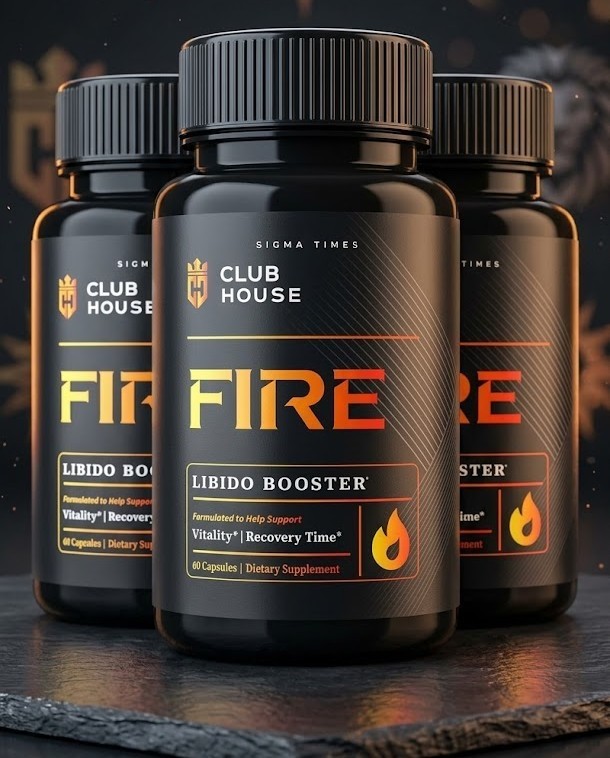 Clubhouse Fire Male Supplement for Advanced Stamina & Virility 60ct | Pack of 3