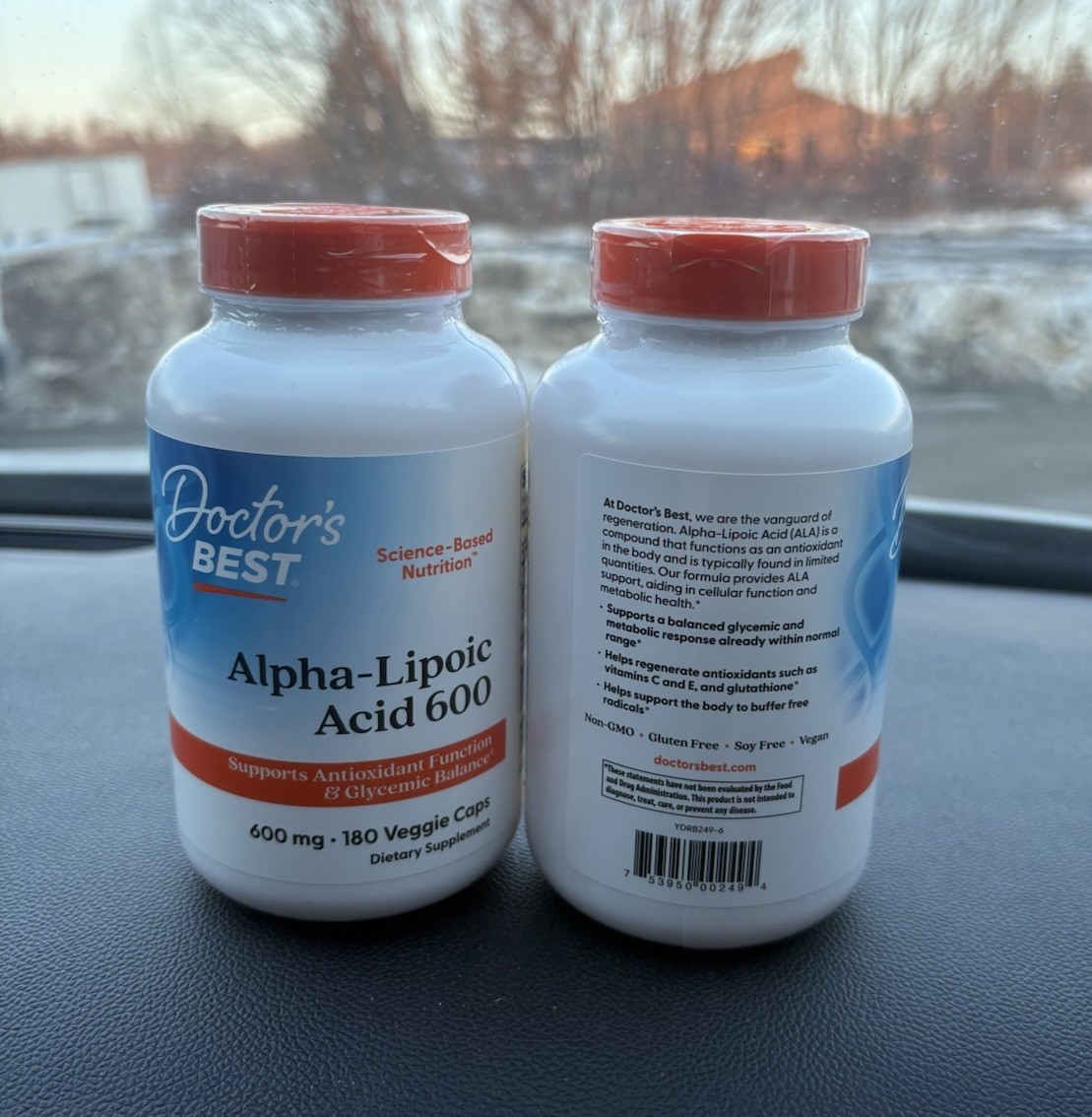 2X Doctor’s Best, Best Alpha Lipoic Acid 600 mg 180 (360) Veggie Capsules 10/26