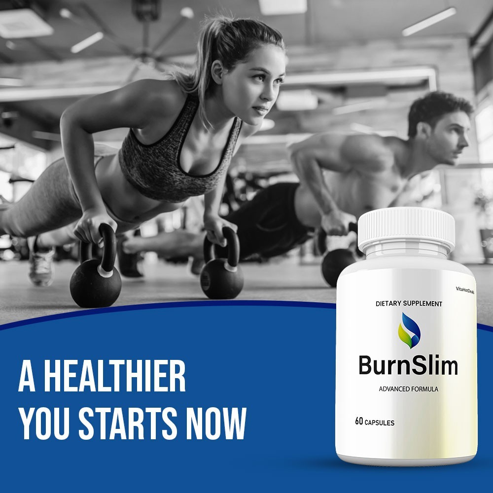 BurnSlim Capsules, Max Strength, Burn Slim Natural Supplement (3 pack)