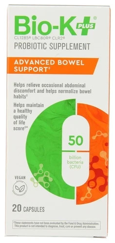 Bio-K Plus Probiotic Intensive Bowel Support Digestive Health Exp 12/2025