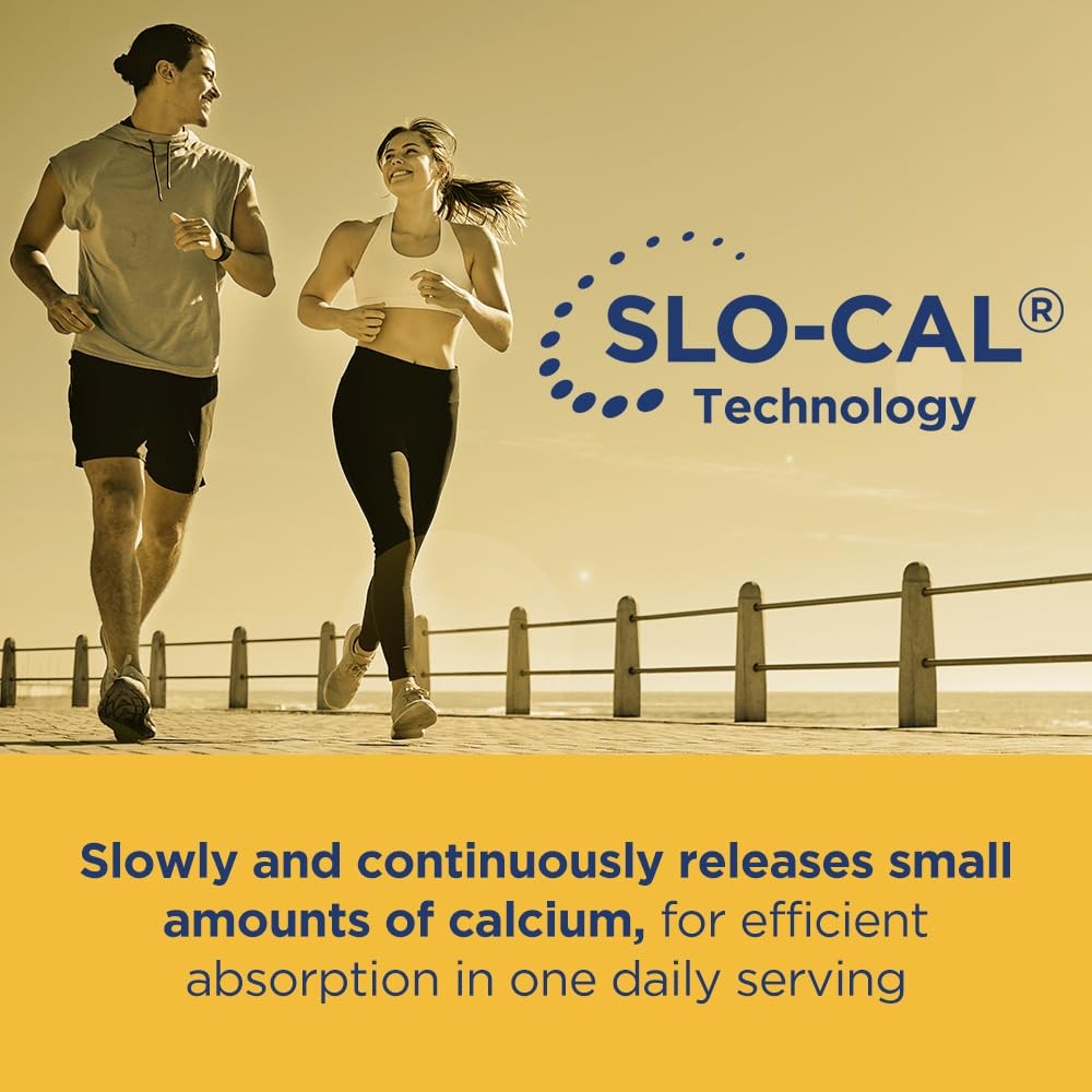 Citracal Slow Release- Calcium 1200 mg with 185 Count (Pack of 1), White