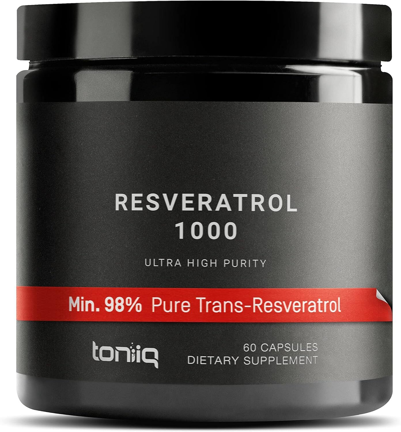 Trans Resveratrol 1000mg 98% Pure, Highly Purified Bioavailable Resveratrol 60c