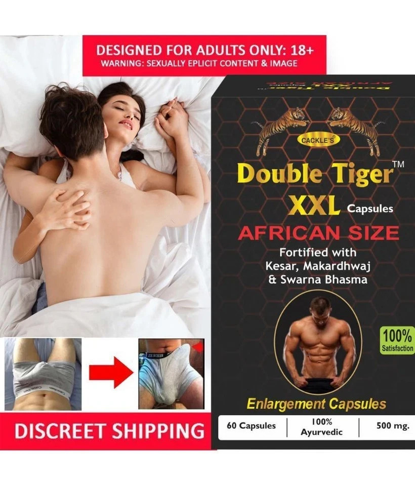 XXXL Herbal Male Enhancement 60 Caps Boost Size, Stamina & Confidence