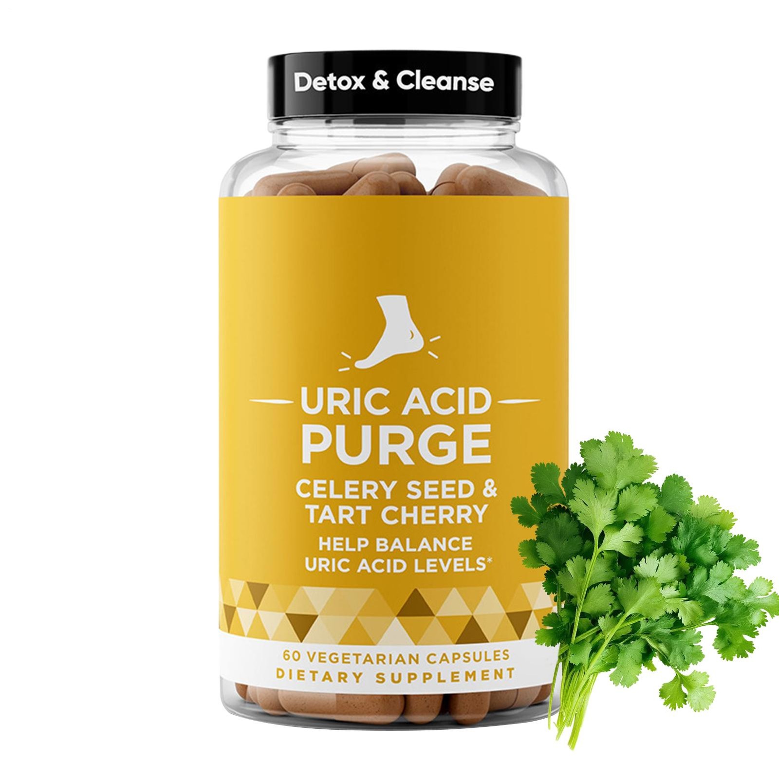 Purge! Uric Acid Flush Detox Cleanse Joint Support & Active Mobility Tart Cherry