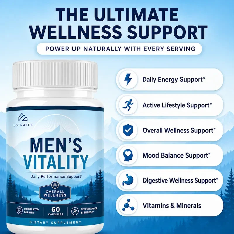 Lotnafee，VigorPeak Advanced Performance, Vigor Peak Daily Support (60 Capsules)