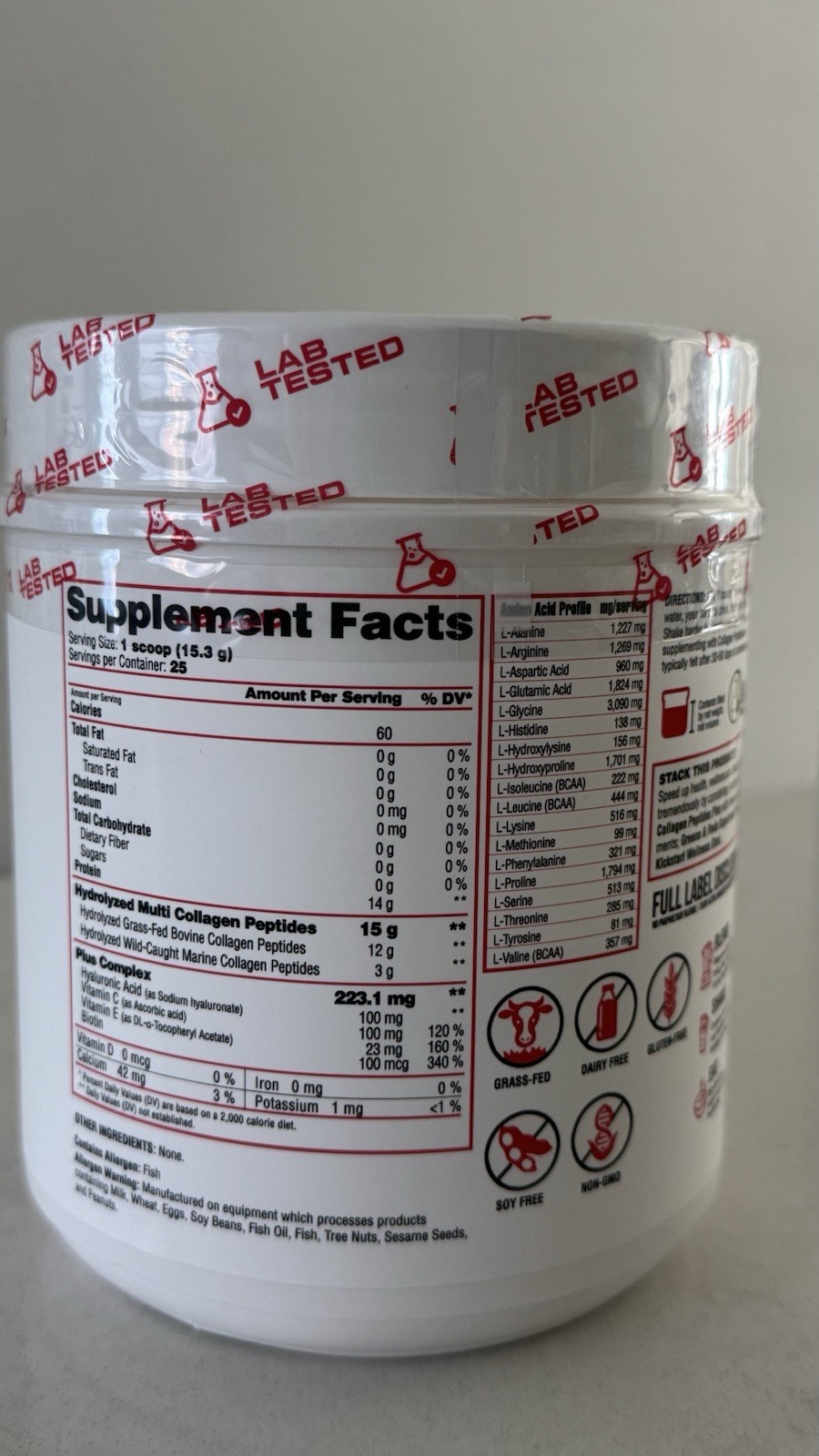 1UP Nutrition Collagen Peptides Plus UNFLAVORED 12/28