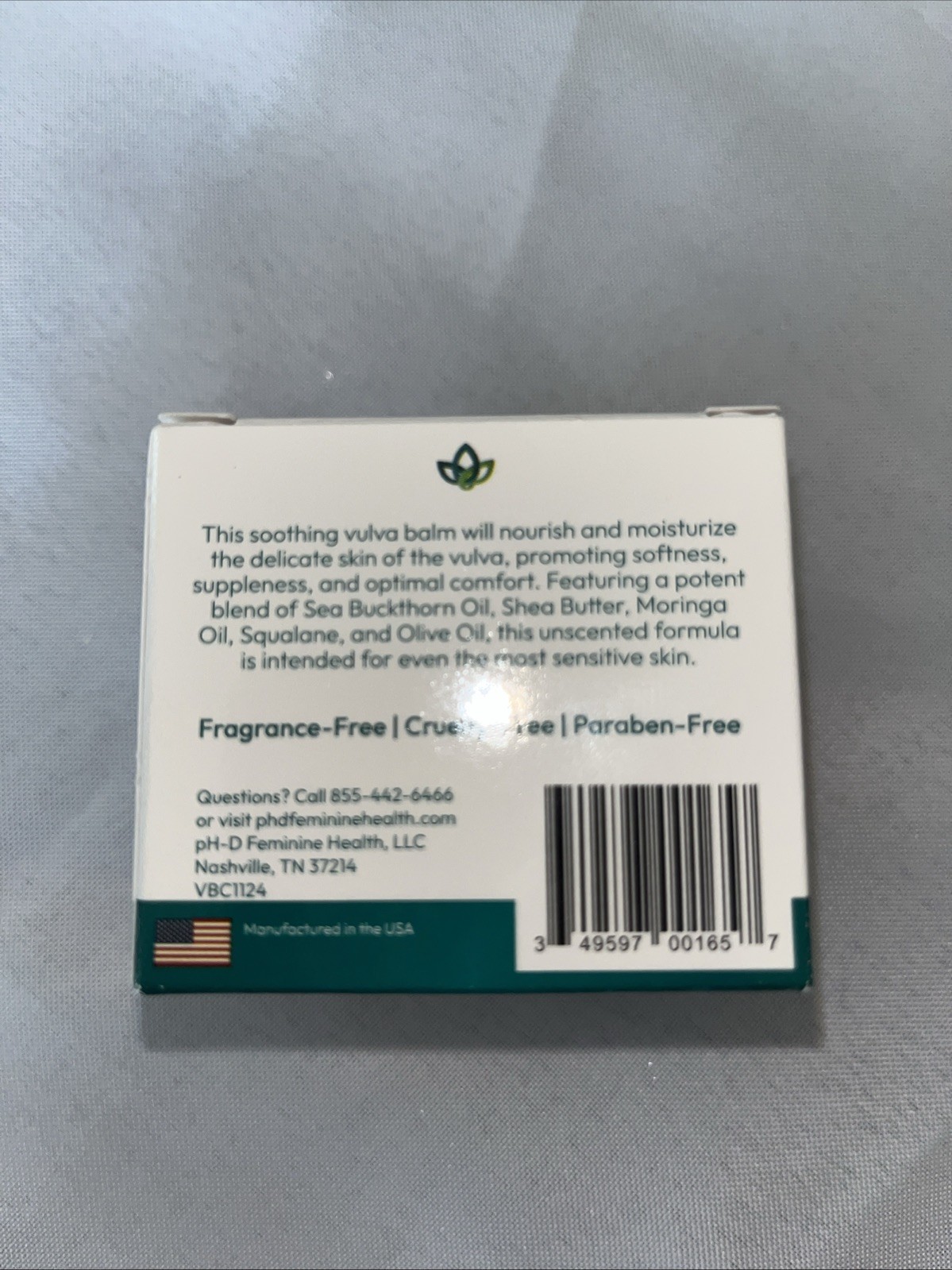 Nourishing Vulva Balm, Unscented, 2 oz (56.7 g) EXP 08/2027