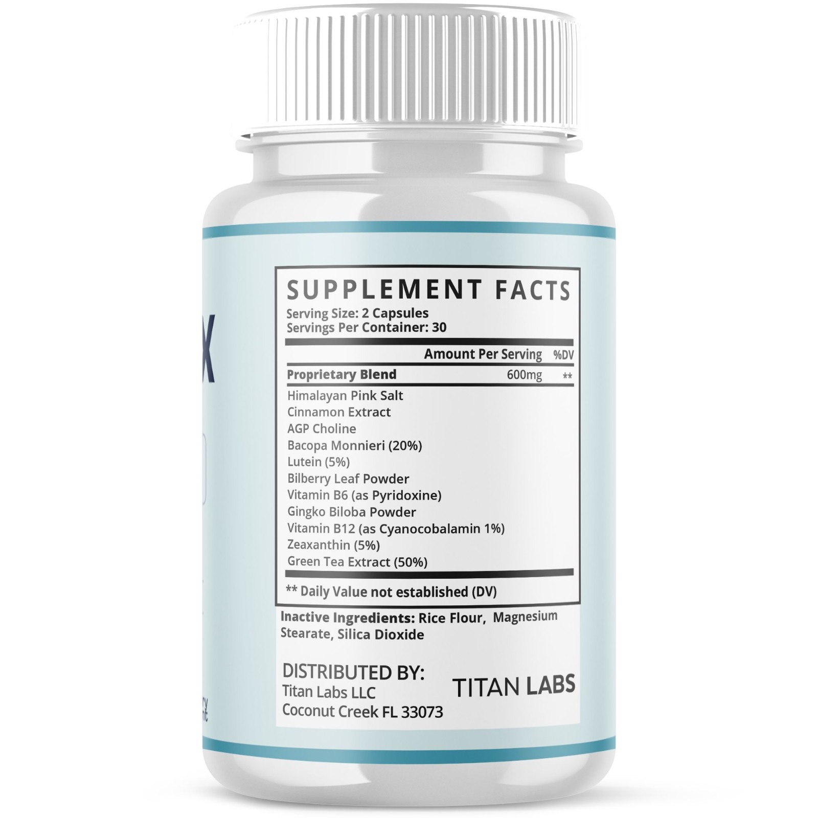 (5 Pack) Glucovex Advanced Blood Support Max Supplement Gluco Vex 300 Capsules