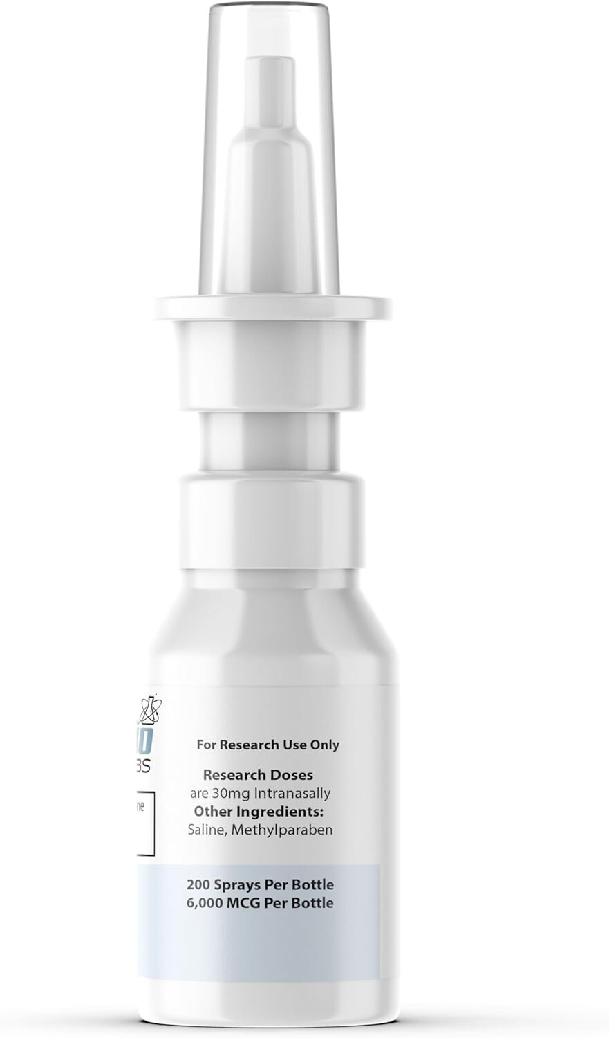 NAD+ Nasal Spray – 30mg/Spray, 30ml, 200 Sprays, USA Made – 1 Bottle