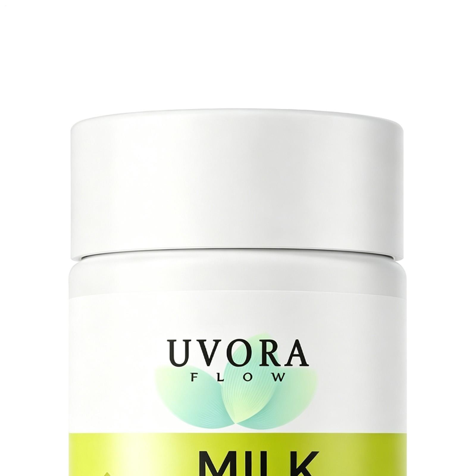 2pcs Uvora Milk Thistle Detox Premium Herbal Supplement formulated with Milk Thi