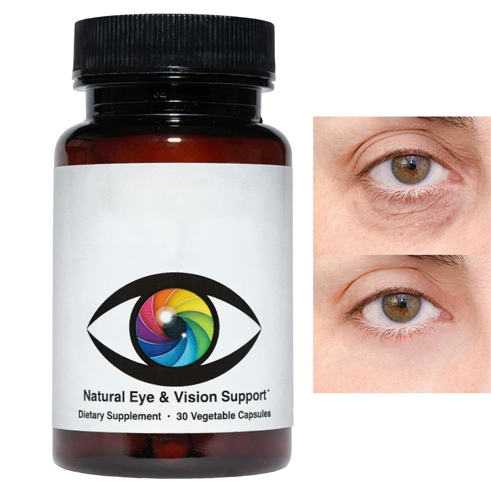 1x Natural Probiotic Supplement, Sleep Aid, Eye & Vision Support, Bone Support