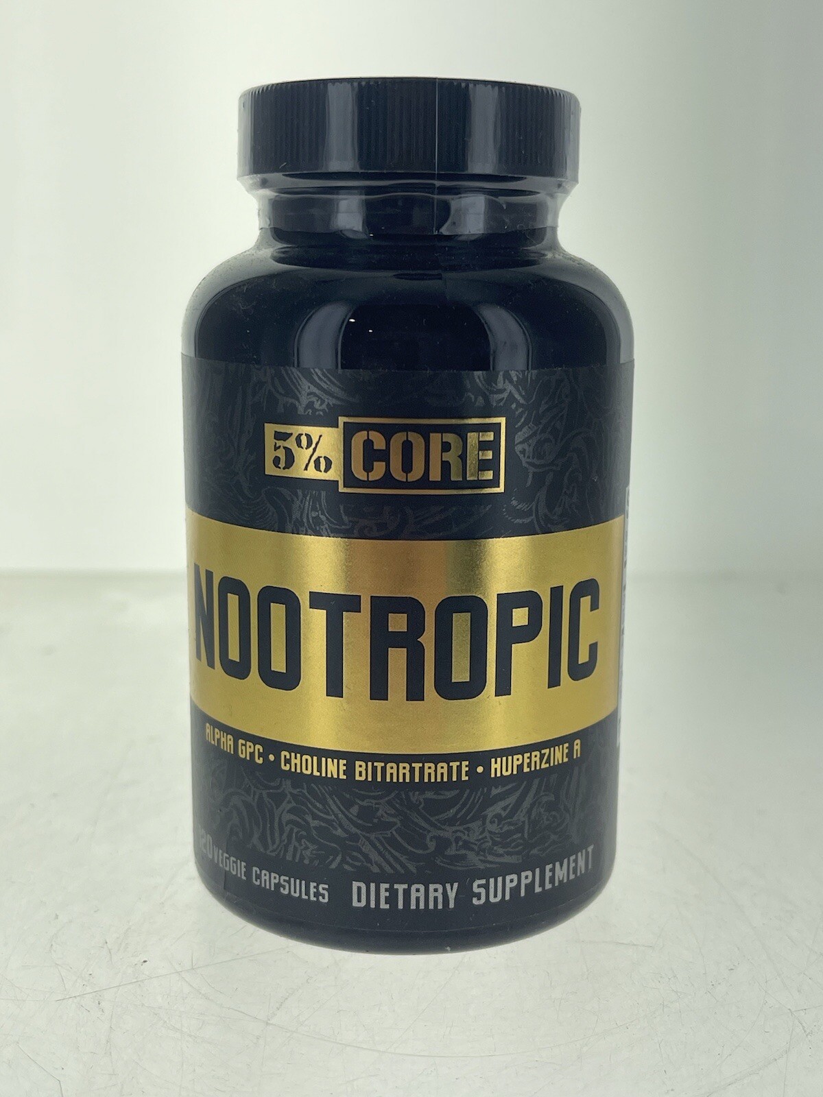 5% Nutrition – 5% Core NOOTROPIC 120 Veggie Capsules 01/2024