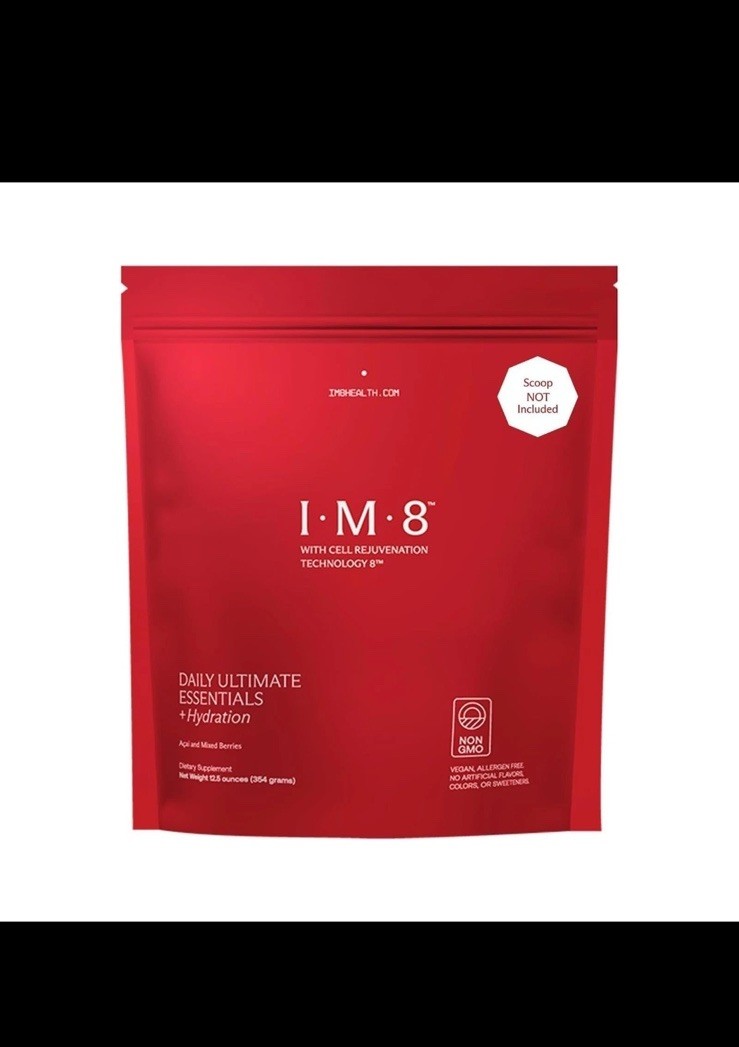IM8 Daily Ultimate Multivitamin 12.5 Oz Bag CoQ10 Probiotics Greens Vegan