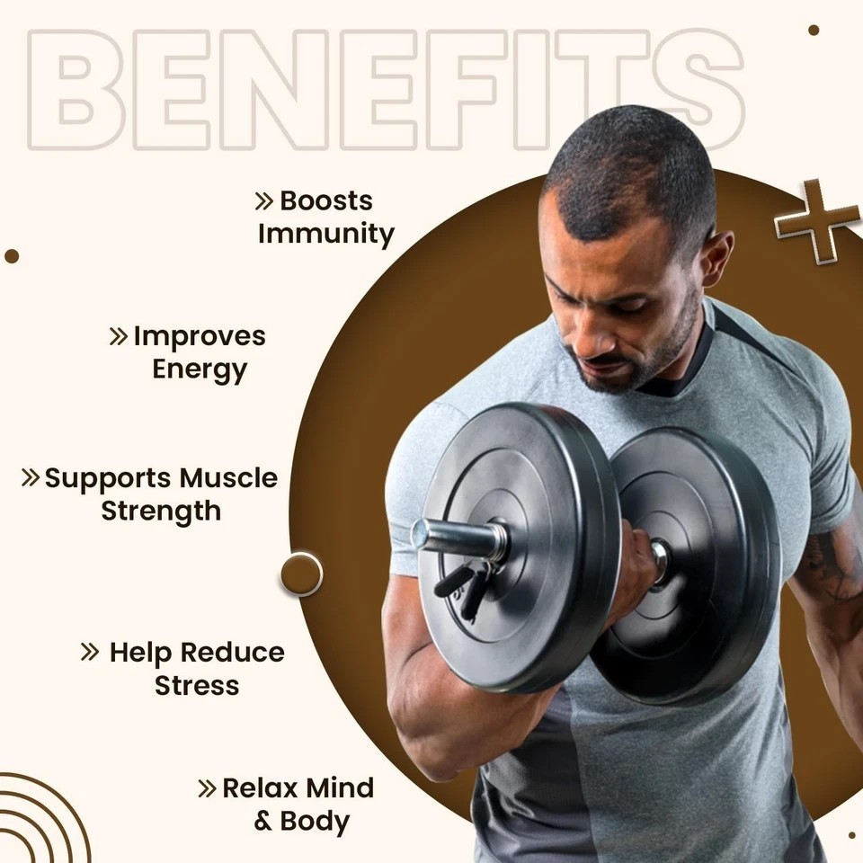 Ashwagandha 1000mg Tablets | Manage Anxiety & Stress Relief | N043