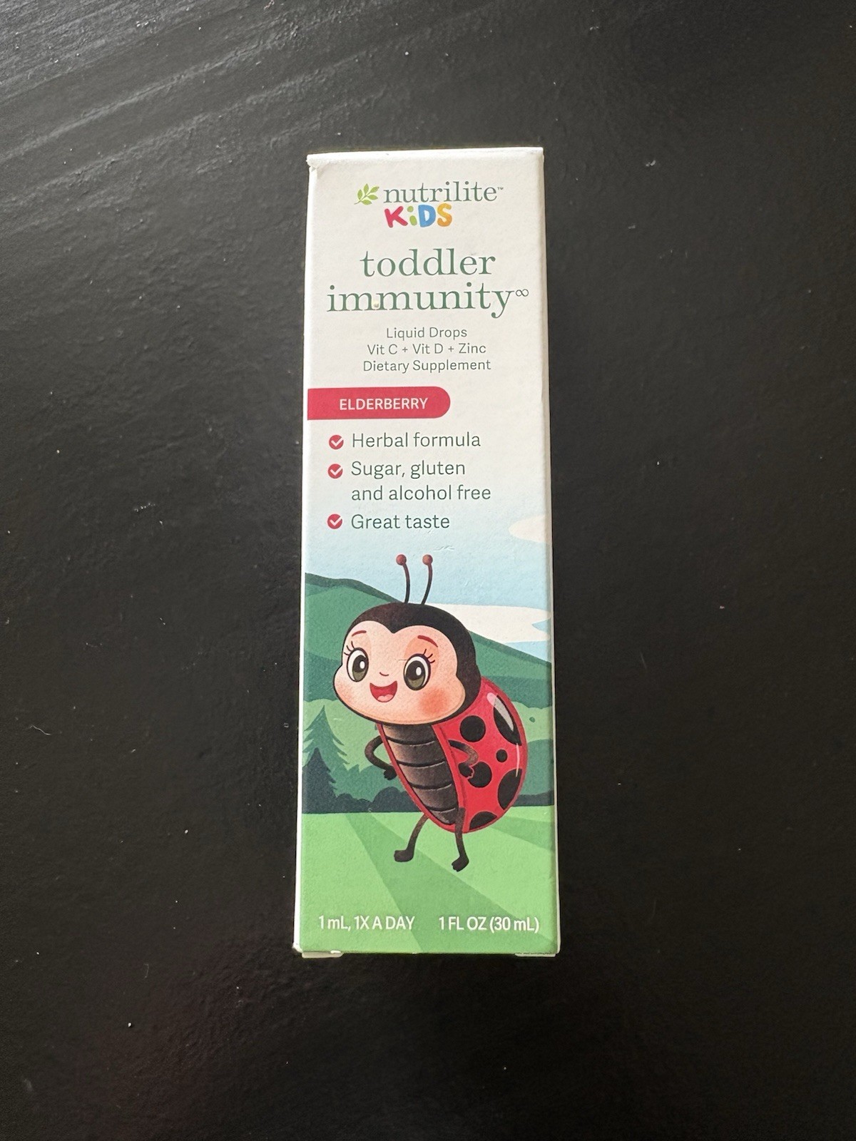 Amway Nutrilite Kids Toddler Immunity Drops 30mL Vitamin C D Zinc Elderberry