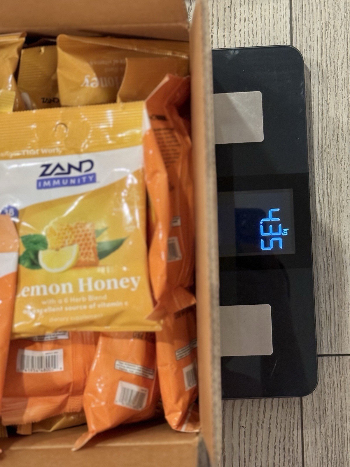 Mix Lemon Honey & Cherry Echinacea Zinc & Orange Lozenges 18 Count by Zand 8 Lb