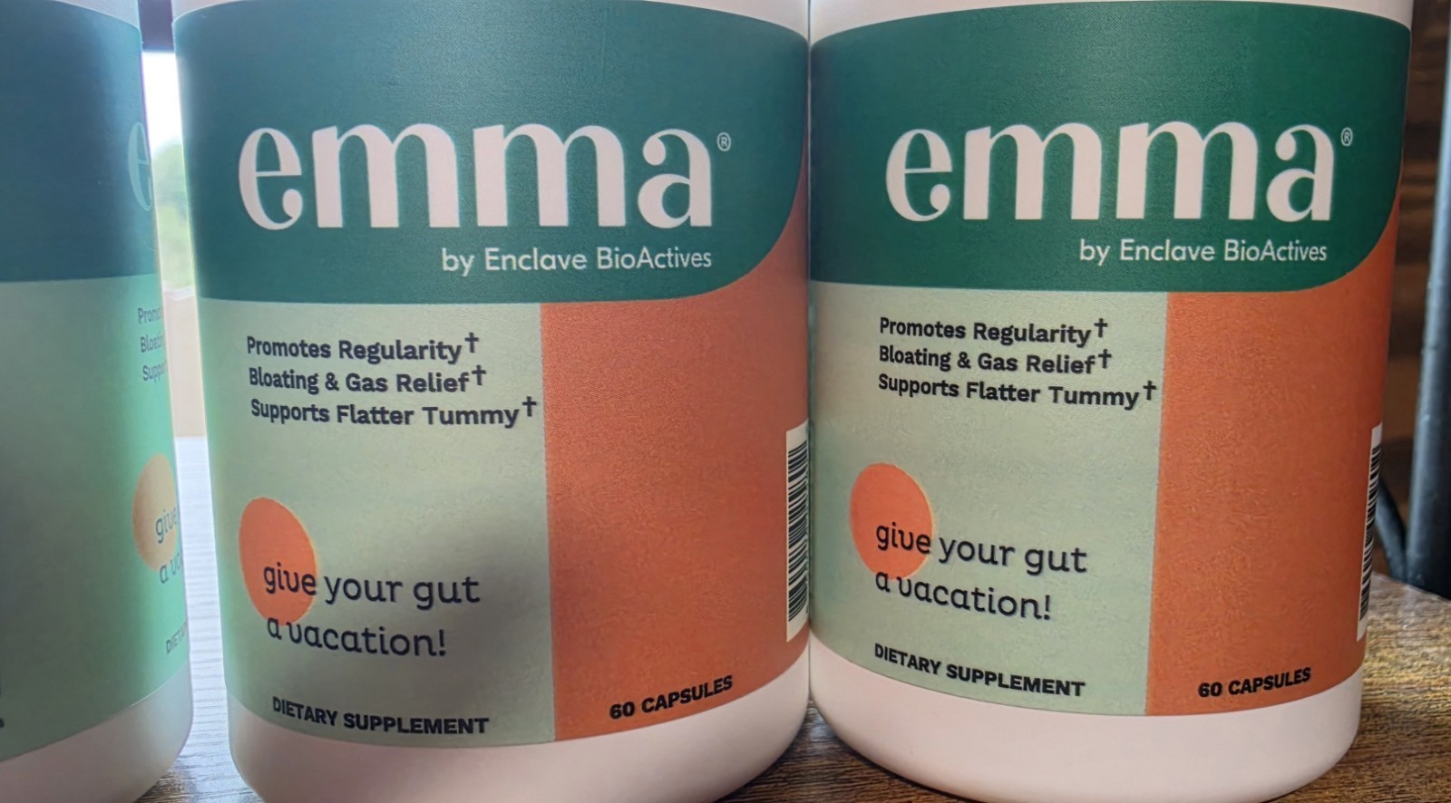Emma by Konscious Keto 60 Capsules Exp 12/2027 Bloating & Gas Relief