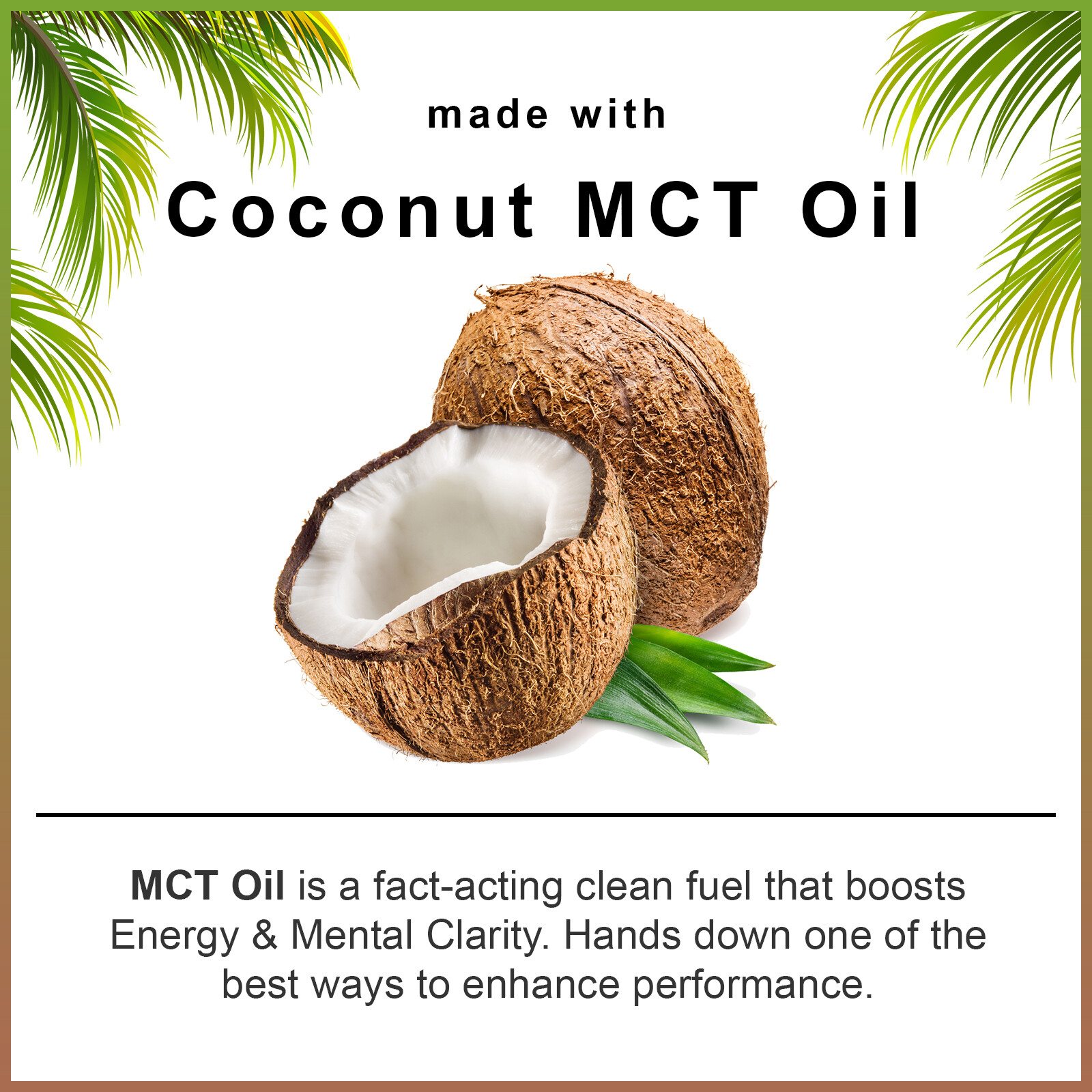 SMARTERVITAMINS – 3 PACK! Caffeine MACA Made w/ Coconut MCT Oil, Extended Energy