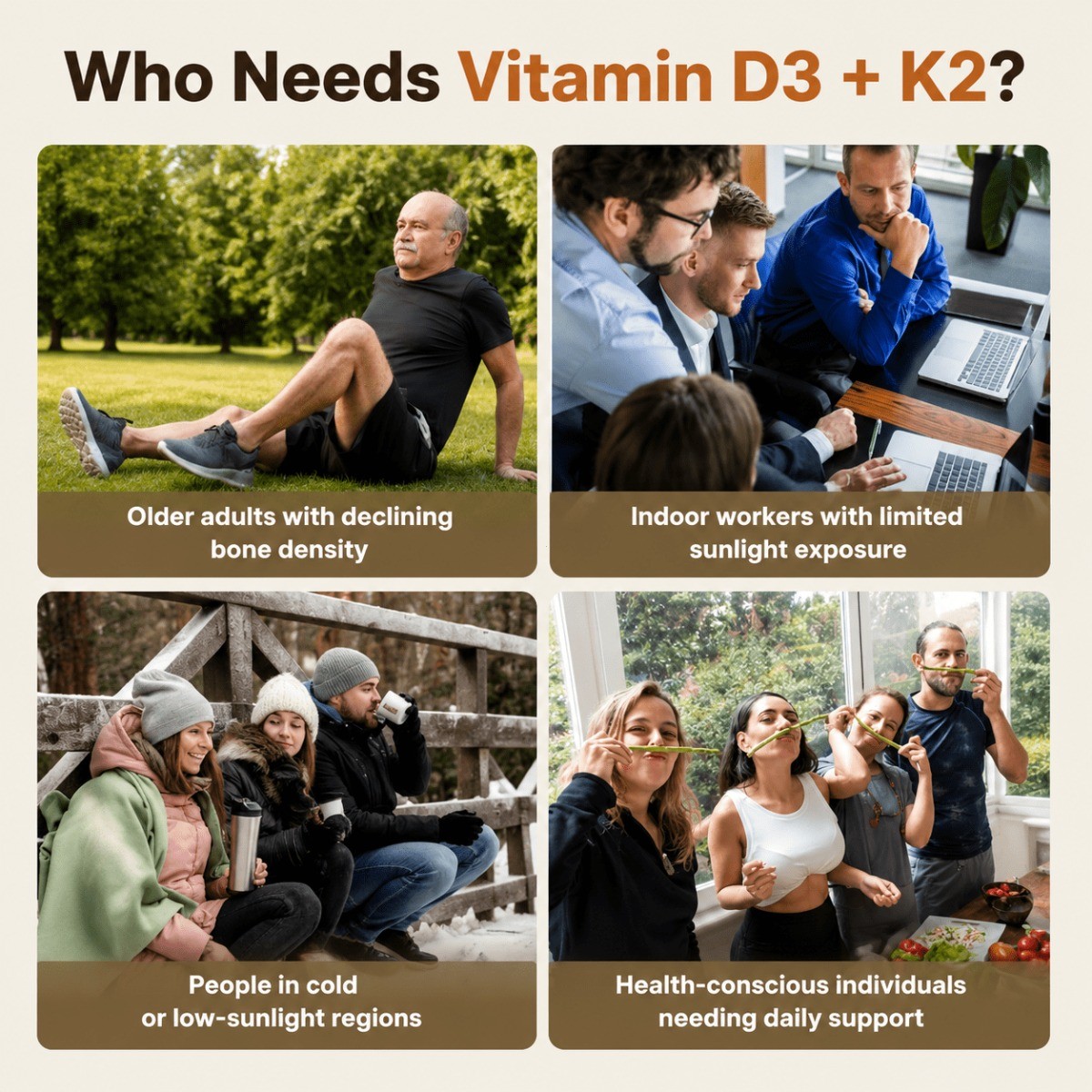 VEV D3 K2 Vitamin Supplement, Natural Virgin Coconut Oil Blend
