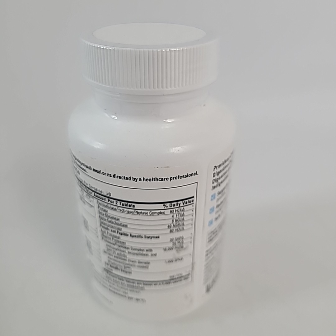 SFI Klaire Labs Ther-Biotic Vital-Zymes 180 Chewable Tablets 7/2 Cherry Flavor