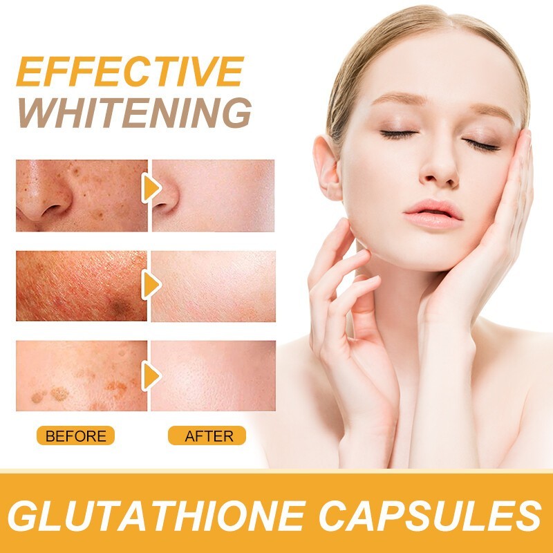 Glutathione Capsule Strong Antioxidant Anti-Aging Skin Whitening Liver Health