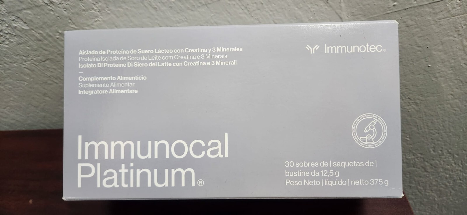 Immunocal Platinum Glutathione Precursor, 30 Pouches by Immunotec, Exp. 07/2025