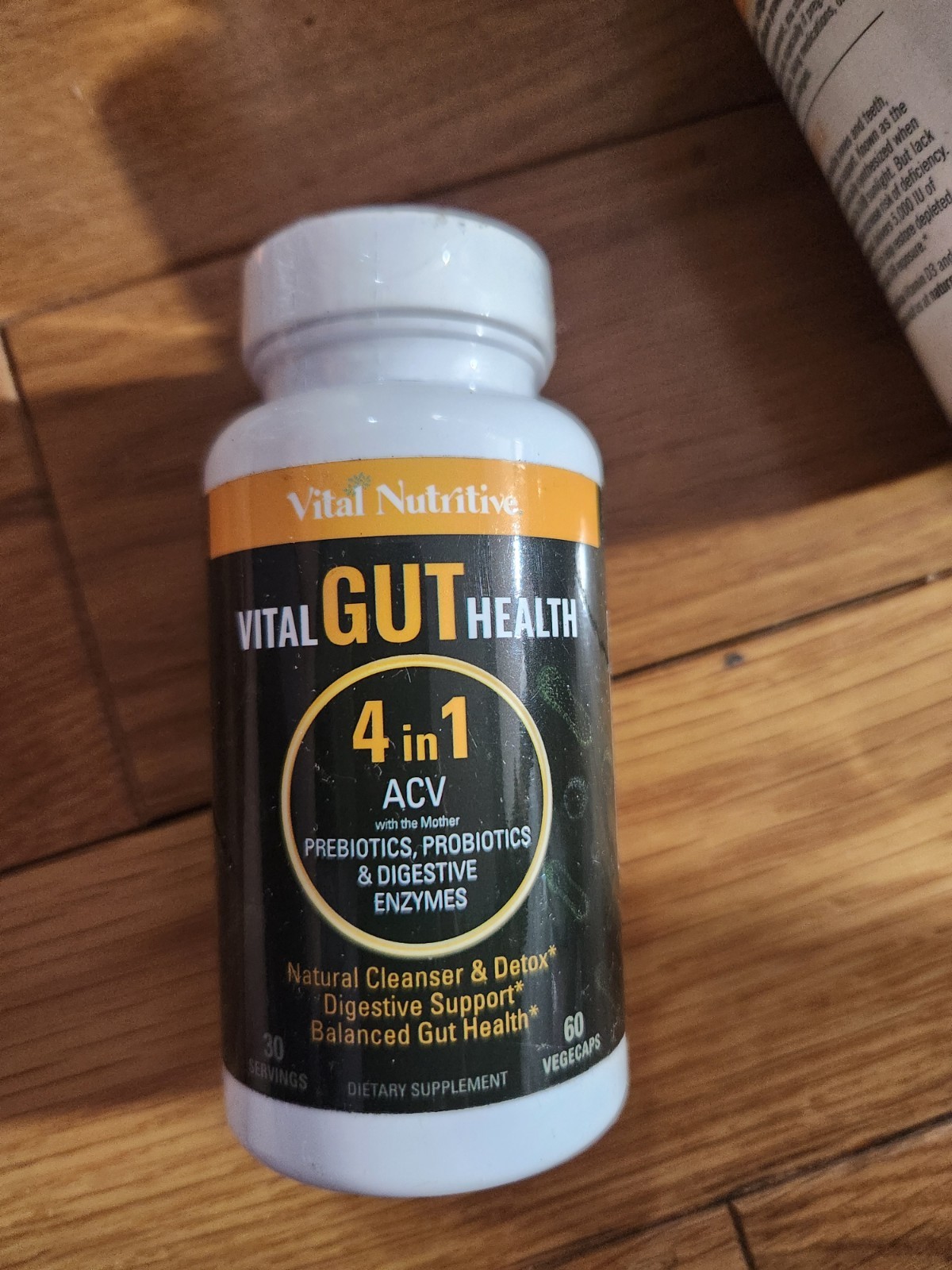 Vital Gut Health 4In1 Formula w/ Apple Cider Vinegar , 60 CAPS