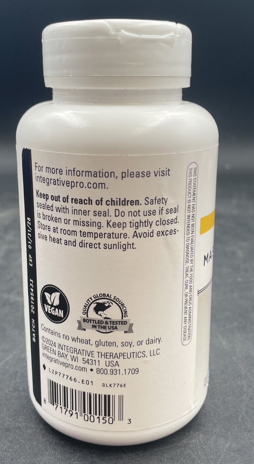 Integrative Therapeutics Krebs Magnesium-Potassium Complex EX: 01/31/2028 (NEW)