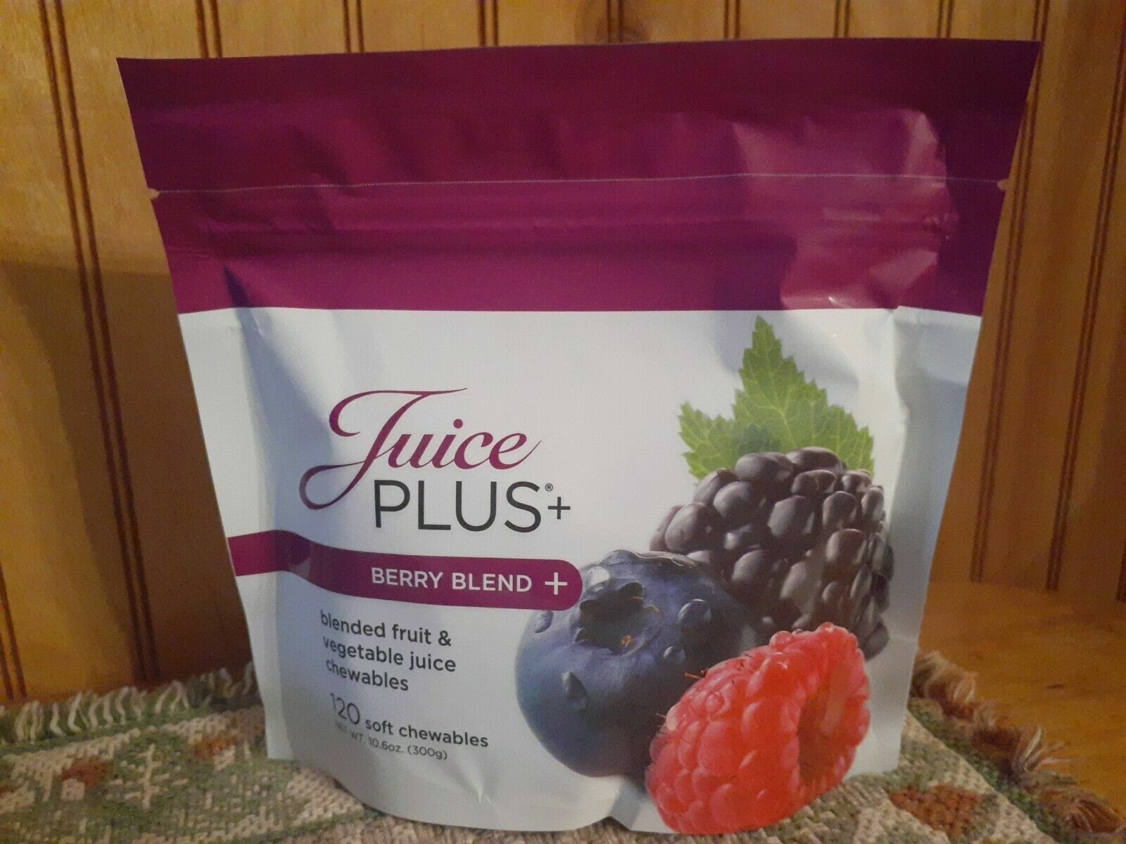 Juice Plus Trio Chewable Gummies Vegetable, Fruit, & Berry Blends