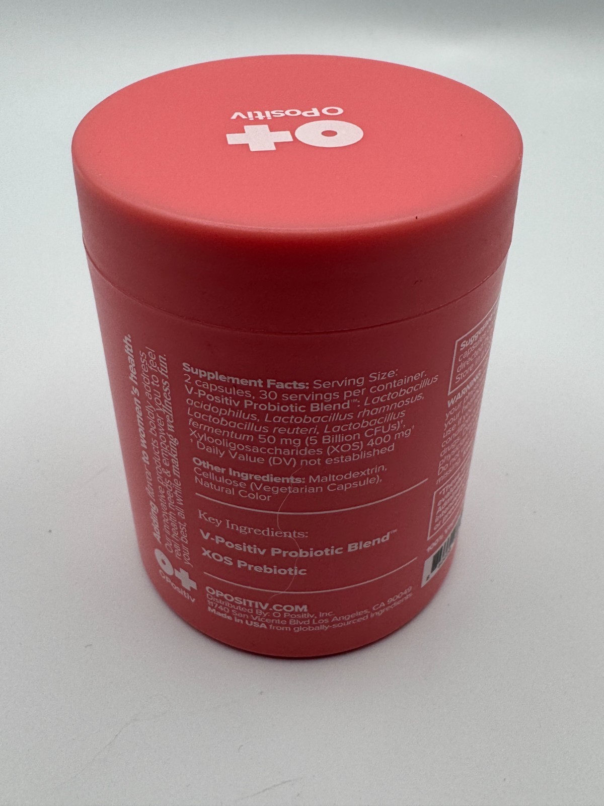 URO Vaginal Probiotic Capsules 60 Vegan pH Balance Odor Yeast Flora Fresh