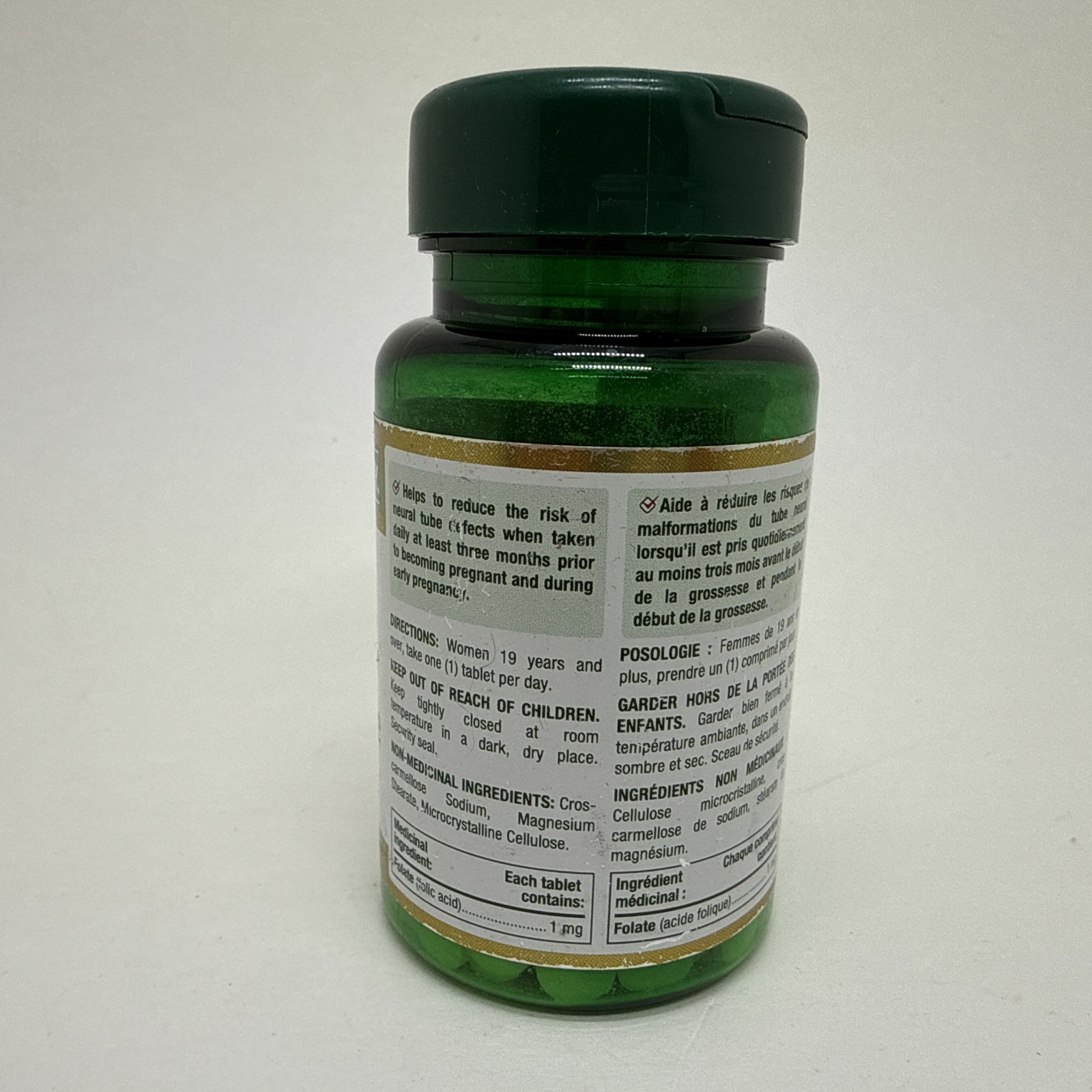 Nature’s Bounty Folic Acid 1 mg 150 Tablets EXP 07/2026 Free Shipping