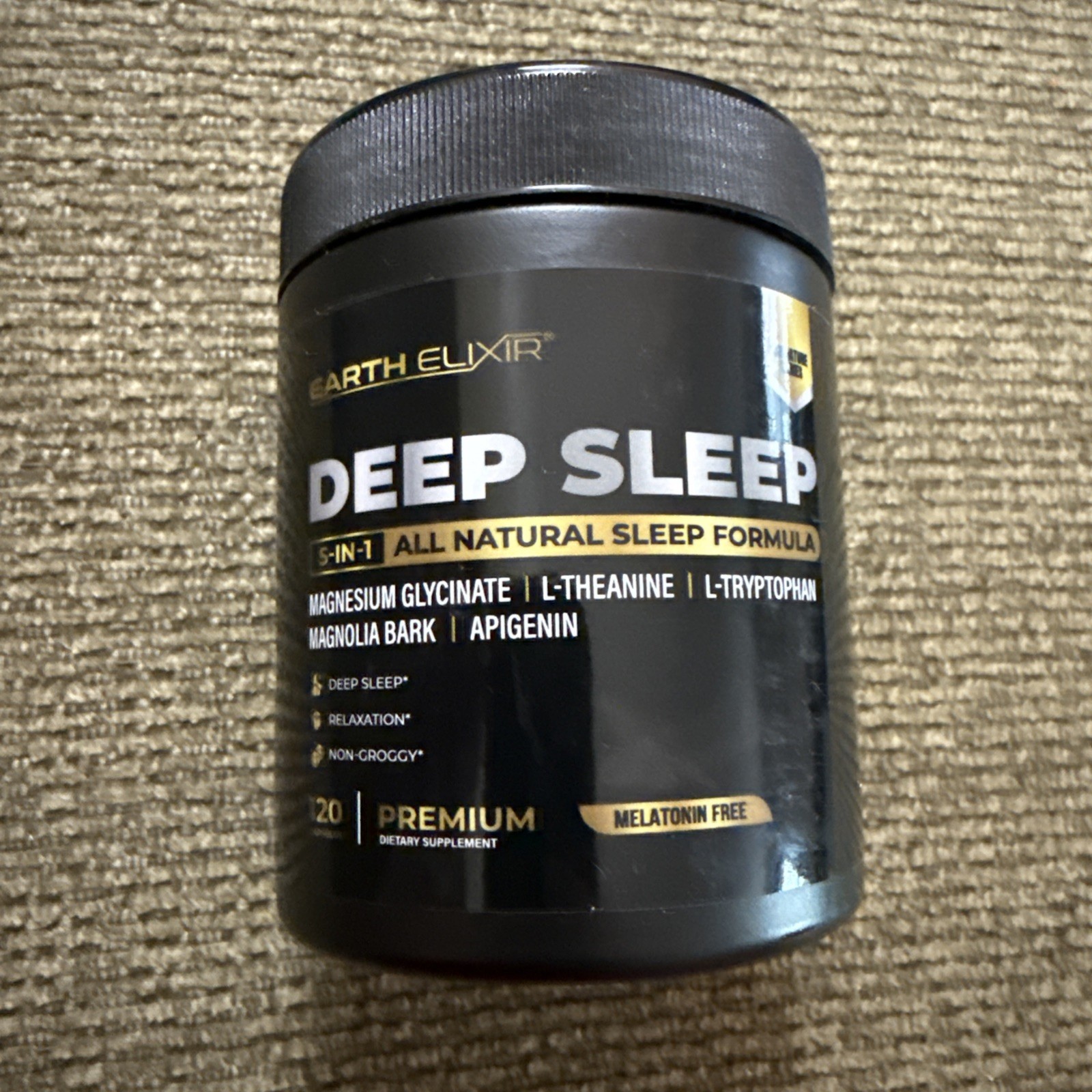 Deep Sleep for Adults w Magnesium Glycinate Apigenin & more 30 Servings EXP 1/28