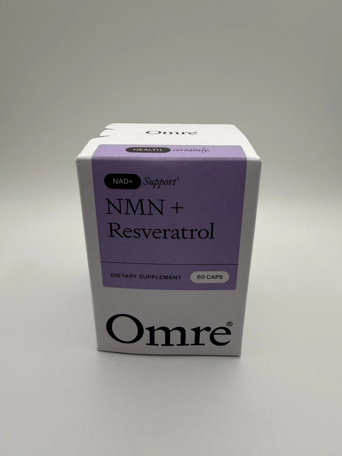 Omre Support Resveratrol Dietary Supplement 60 Caps – Brand New Seal