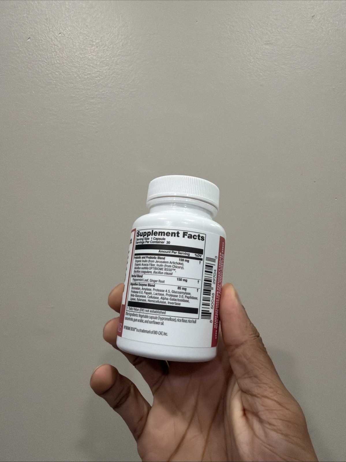 Physicians Choice Digestive Enzymes Capsules, 30-Pack