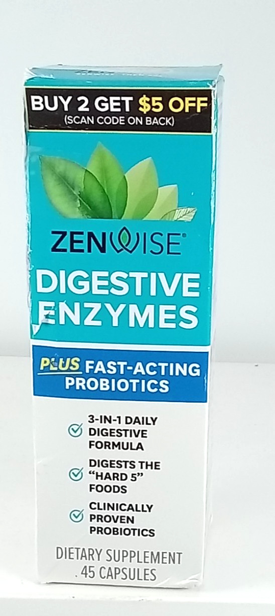 Digestive Enzymes & Probiotics Blend for Gut Health & Bloating Relief