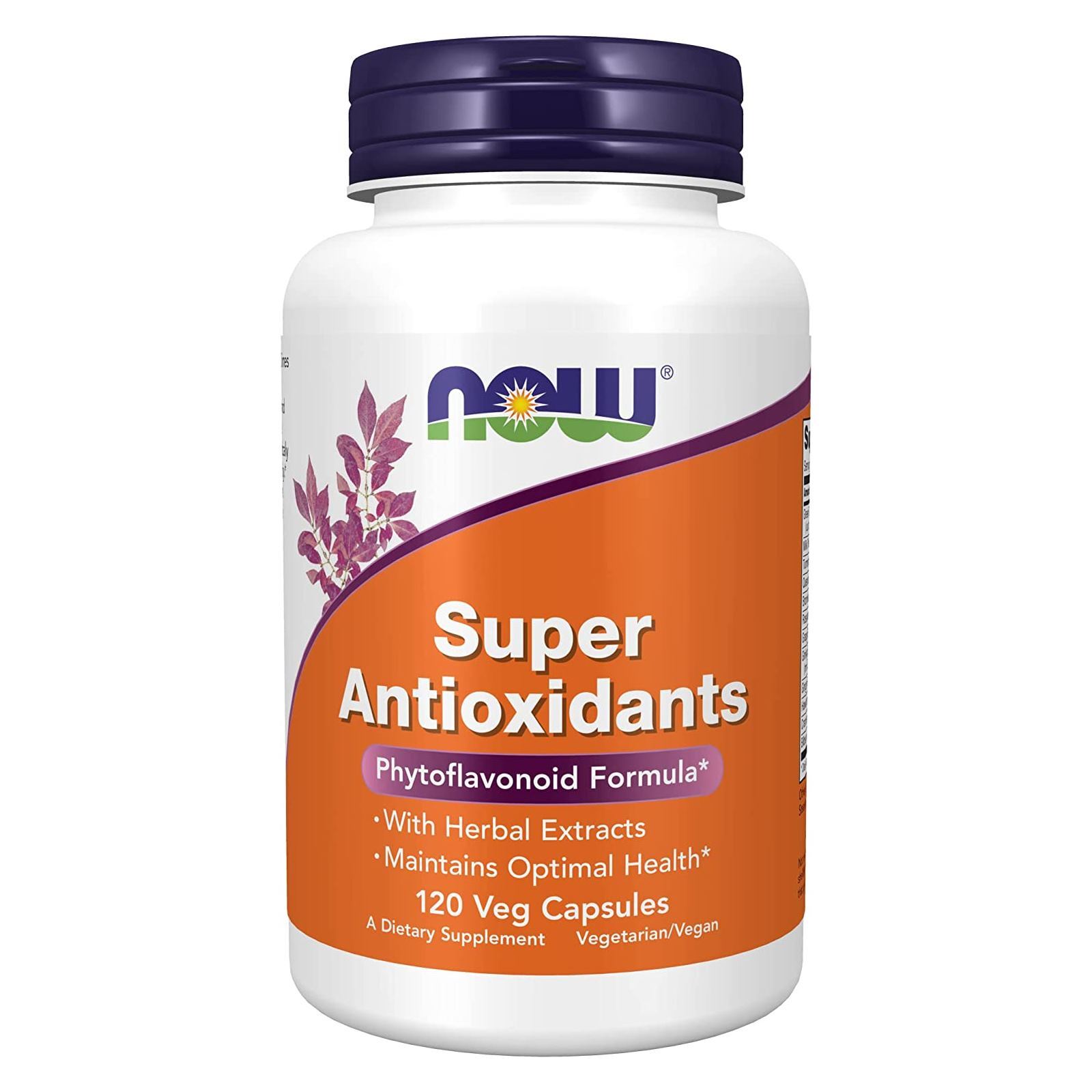 NOW Super Antioxidants – 120 Veg Caps, with Herbal Extracts for Immune Support