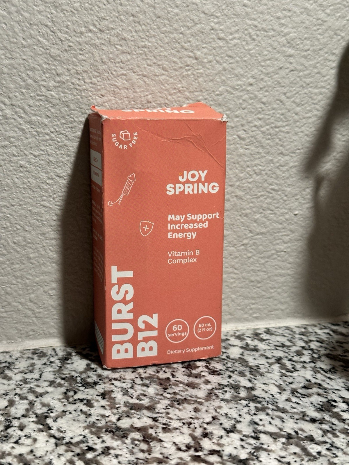JoySpring Burst B12 Drops – Vitamin B Complex for Kids 2 Fl Oz (Pack of 1)