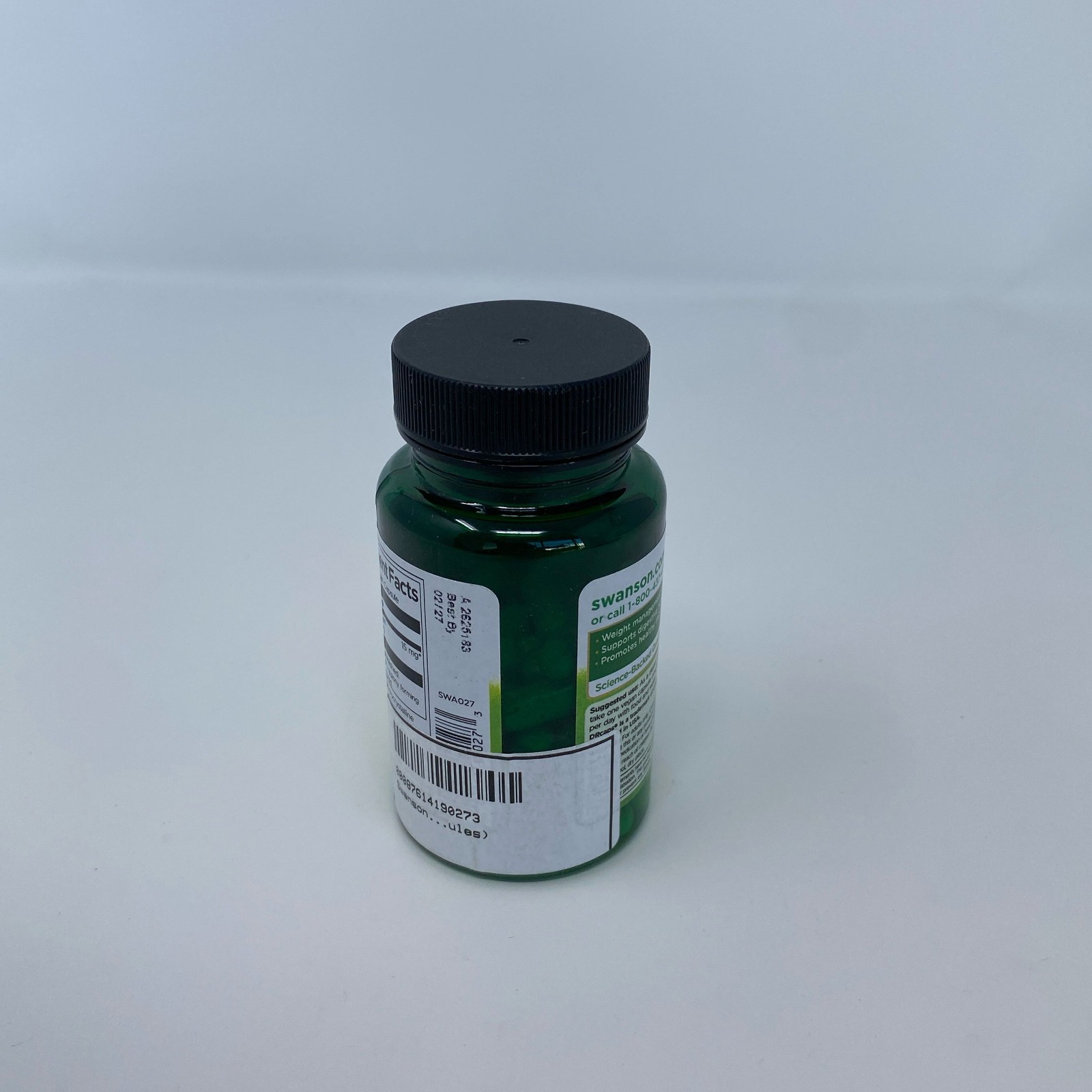 Swanson Lactobacillus Gasseri 3B CFU, 60 Veggie Caps, Green
