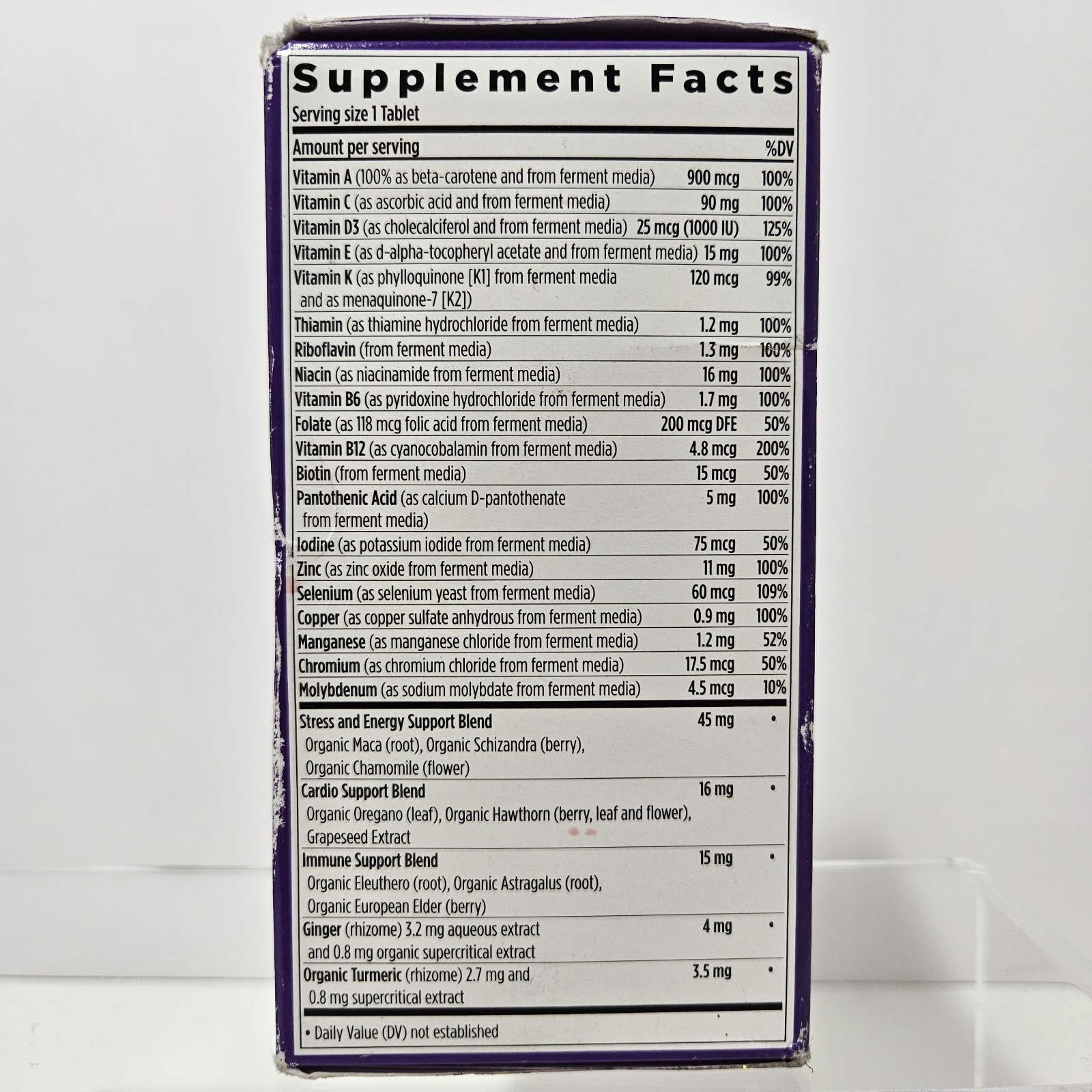 New Chapter Every Man’s One Daily Multivitamin 96 Tablets EXPIRED 05/2026