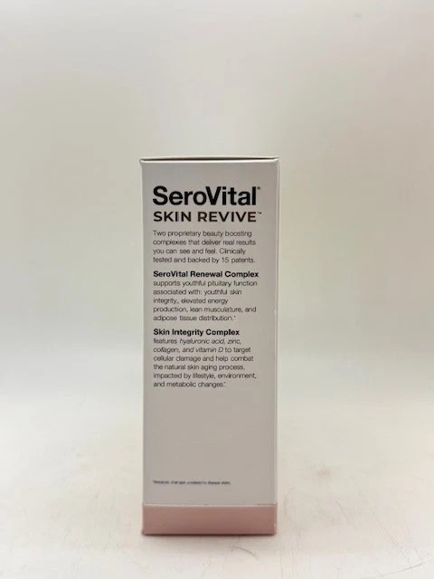 SeroVital Skin Revive 240 Capsules Anti-Aging Dietary Supplement 40 Day Supply