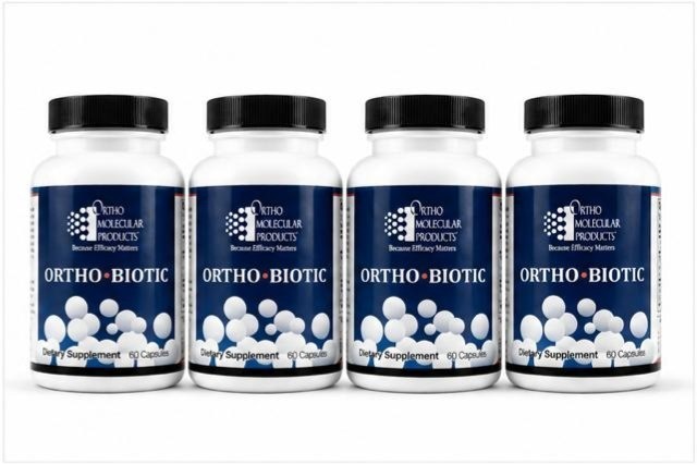 Ortho Biotic Dietary Supplement – Pack of 4 Premium Probiotic for Healthy Gut