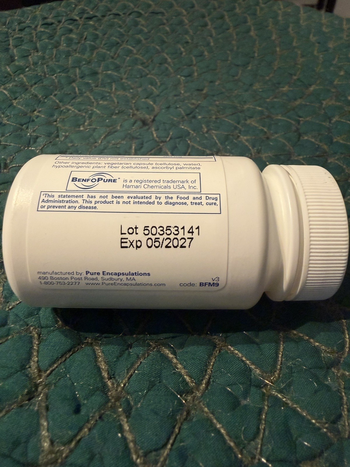 Pure Encapsulations BenfoMax 90’s – 200 mg