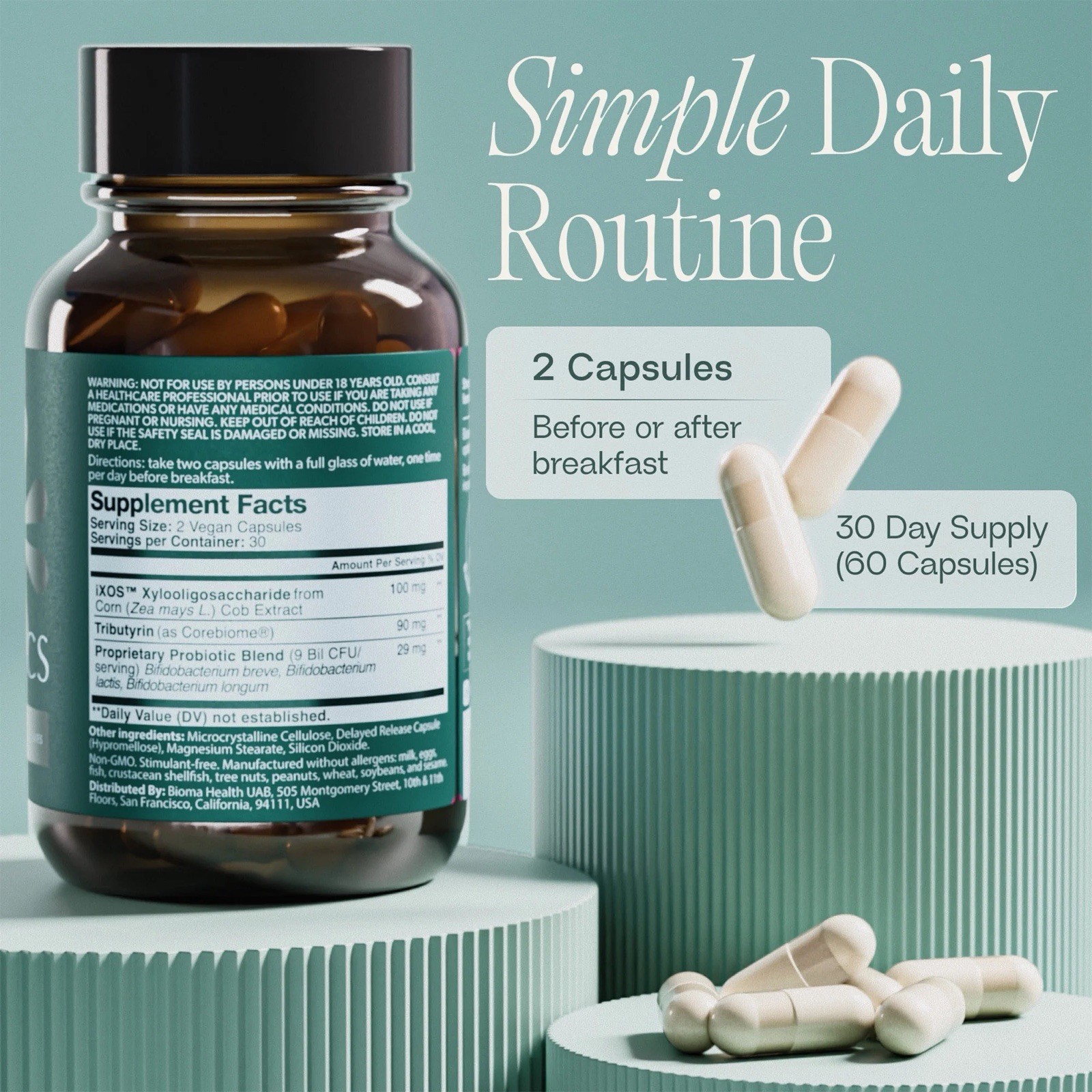 BIOMA Probiotics, 60 ct / 30 serv.