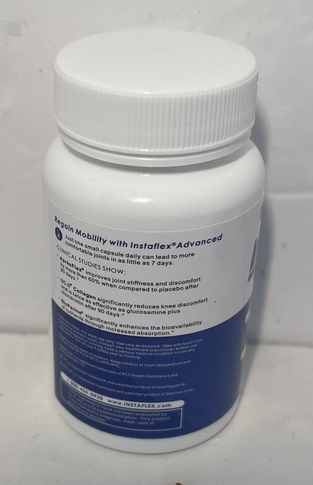 2 Pack Instaflex Advanced Joint Support Doctor Formulated 60 Capsules Exp12/28