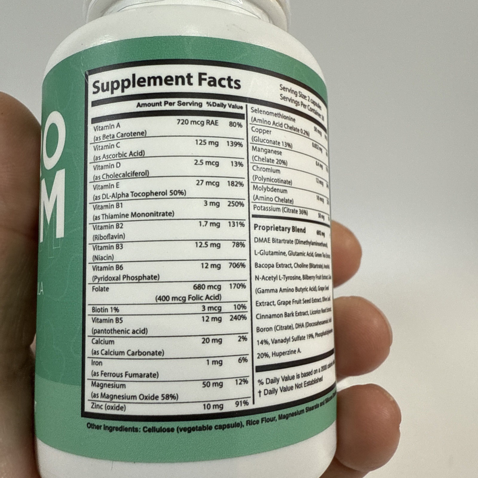 NeuroZoom Advanced Formula Pills For Brain Health – 60 Capsules Exp. 12/2025