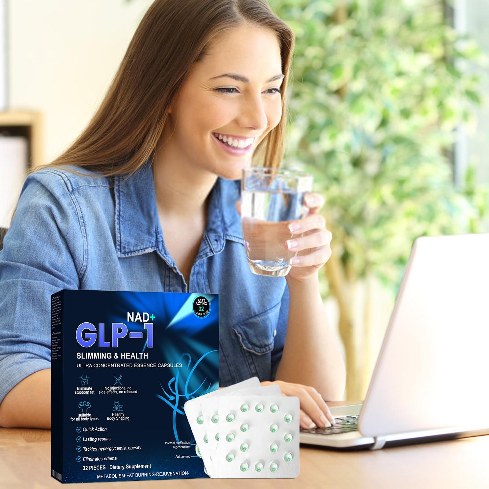Gut Support Health PEAKA GL P – 1 Ultra Concentrated Liquid Pearls Fat Loss