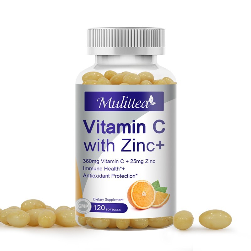 Vitamin C With Zinc Vitamin C 1000mg And Zinc 20mg for Immune Support Men&Women