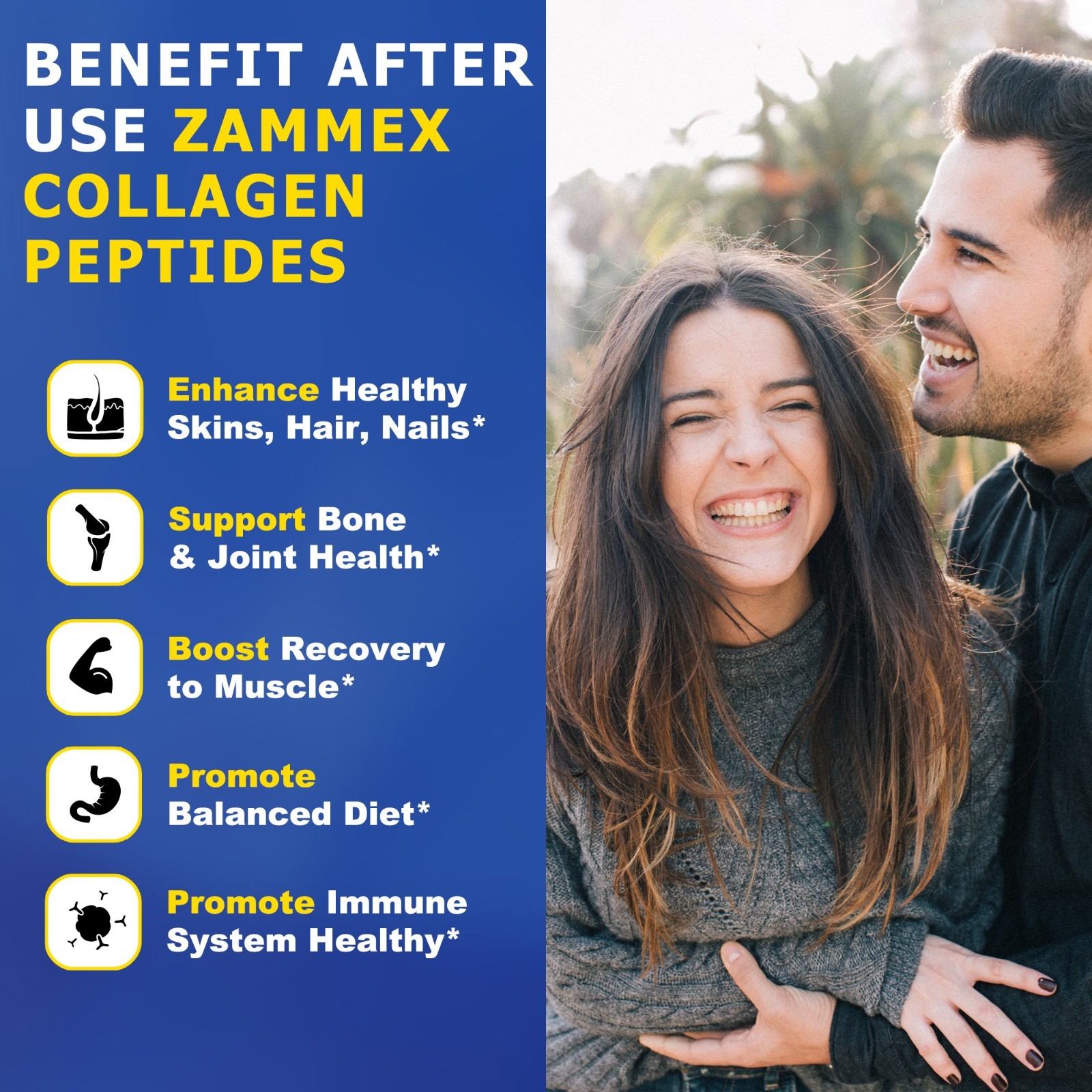 Collagen Peptides Powder Hydrolyzed Collagen ProteinTypes 1& 3 Unflavored-1.32LB