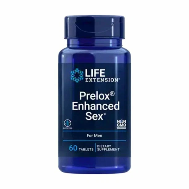 DISCOUNTED EXP. 12/2024 3 PACK Life Extension Prelox Enhanced Sex 60 Tablets