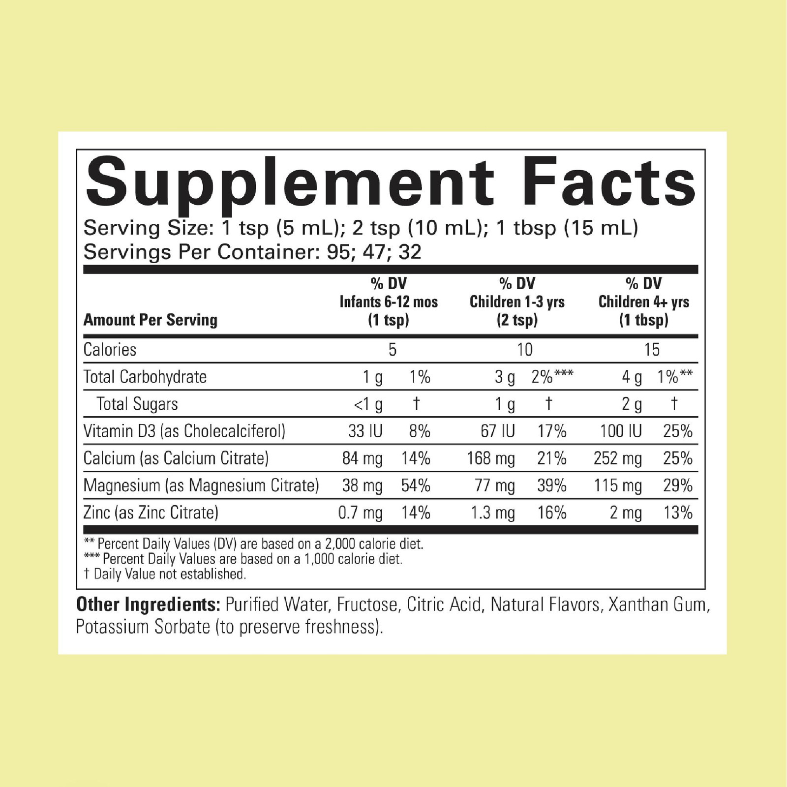 ChildLife Essentials Liquid Calcium Supplement 16 Fl Oz (Pack of 1), Multi